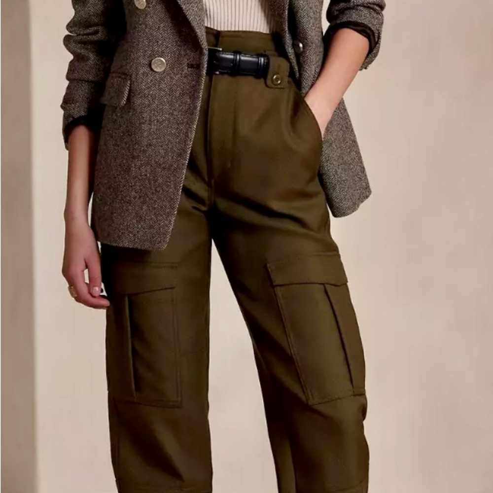 Chic Olive Green Cargo Pants